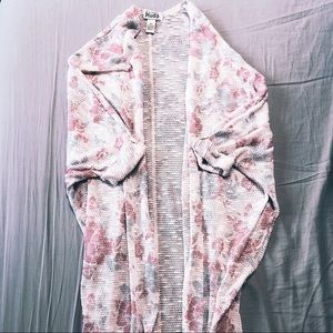 Mudd Floral Cardigan